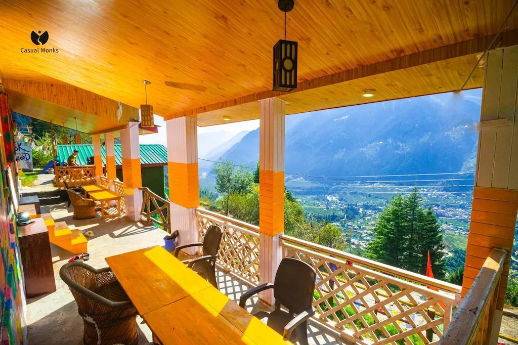 Casual Monks wooden house and cafe 5